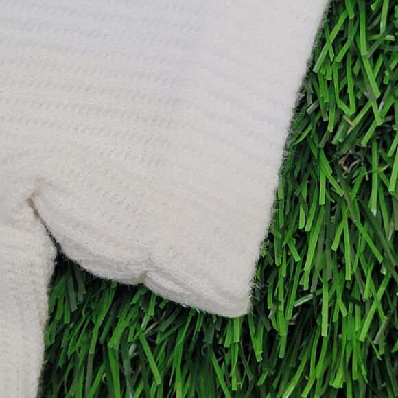 VTG Y2K Polo Ralph Lauren Waffle Knit Polo Mens S Cropped Boxy Fit - Picture 8 of 14